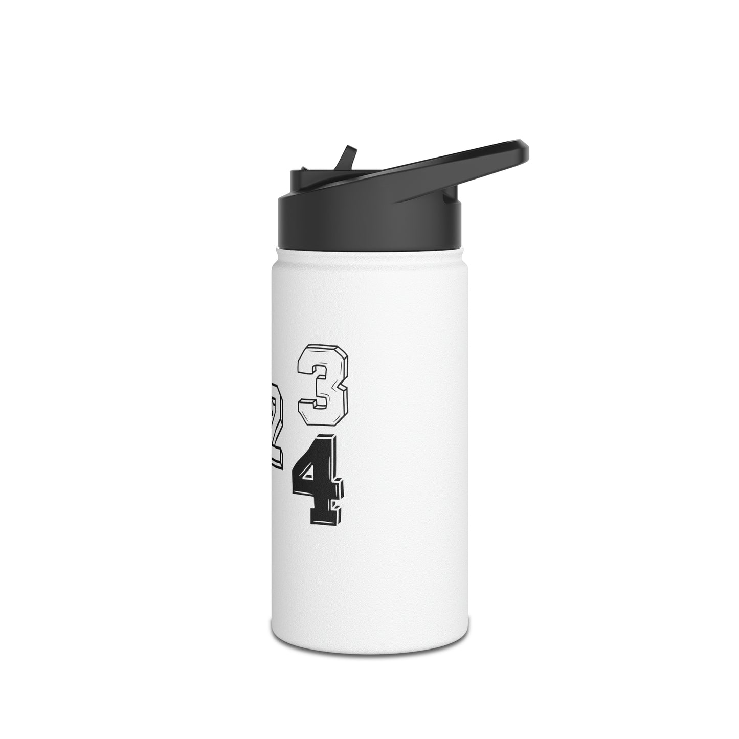 Stainless Steel Water Bottle, Standard Lid