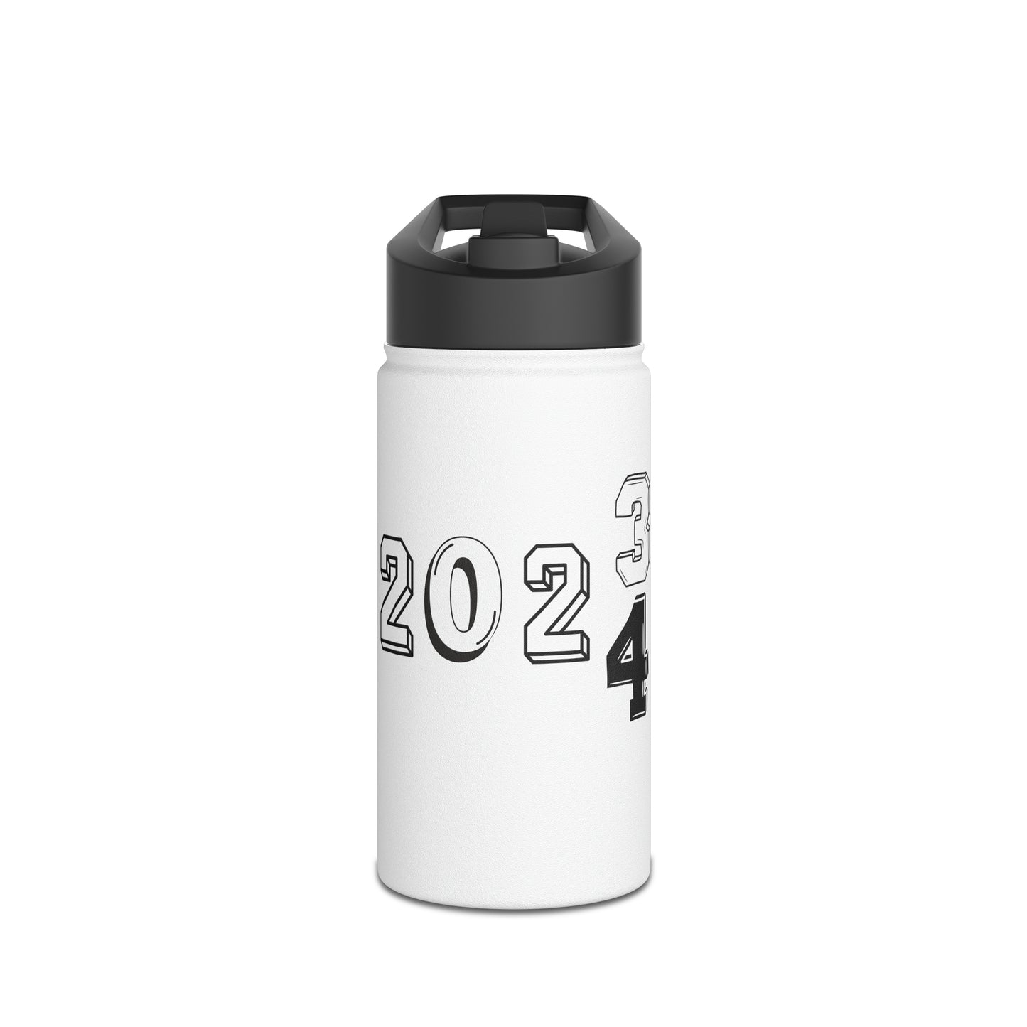 Stainless Steel Water Bottle, Standard Lid